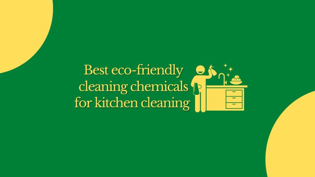 Best ecofriendly cleaning chemicals for kitchen cleaning » Ecochem