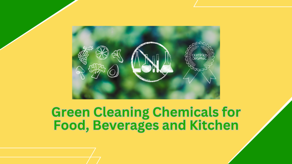 Green cleaning chemicals for food, beverages and kitchen » Ecochem
