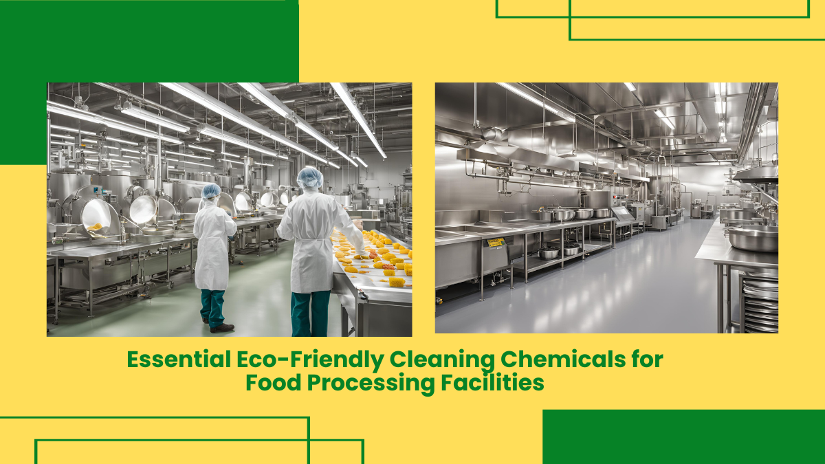 Essential Eco-Friendly Cleaning Chemicals For Food Processing Facilities