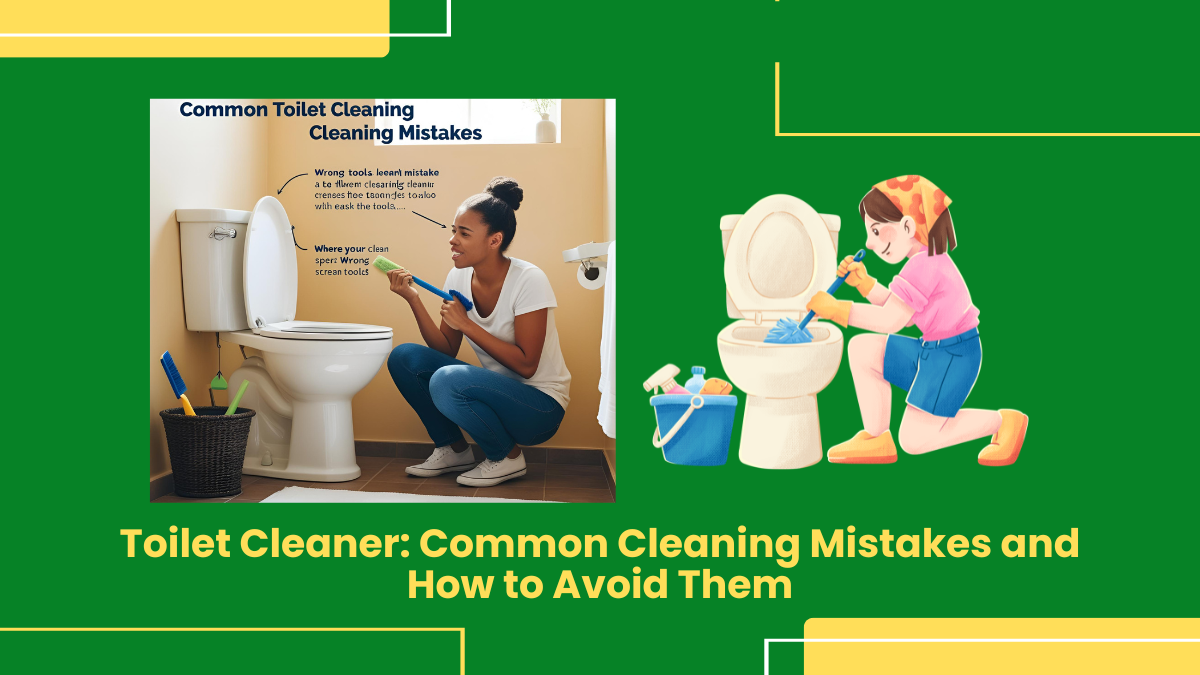 Toilet Cleaner: Common Cleaning Mistakes And How To Avoid Them