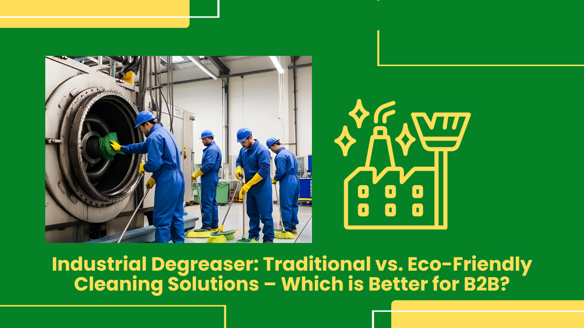 Industrial Degreaser: Traditional Vs. Eco-Friendly Cleaning Solutions – Which Is Better For B2B?