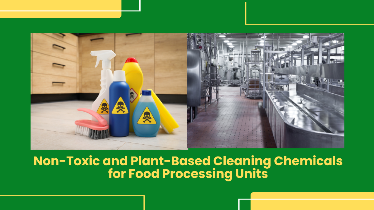 Non-Toxic And Plant-Based Cleaning Chemicals