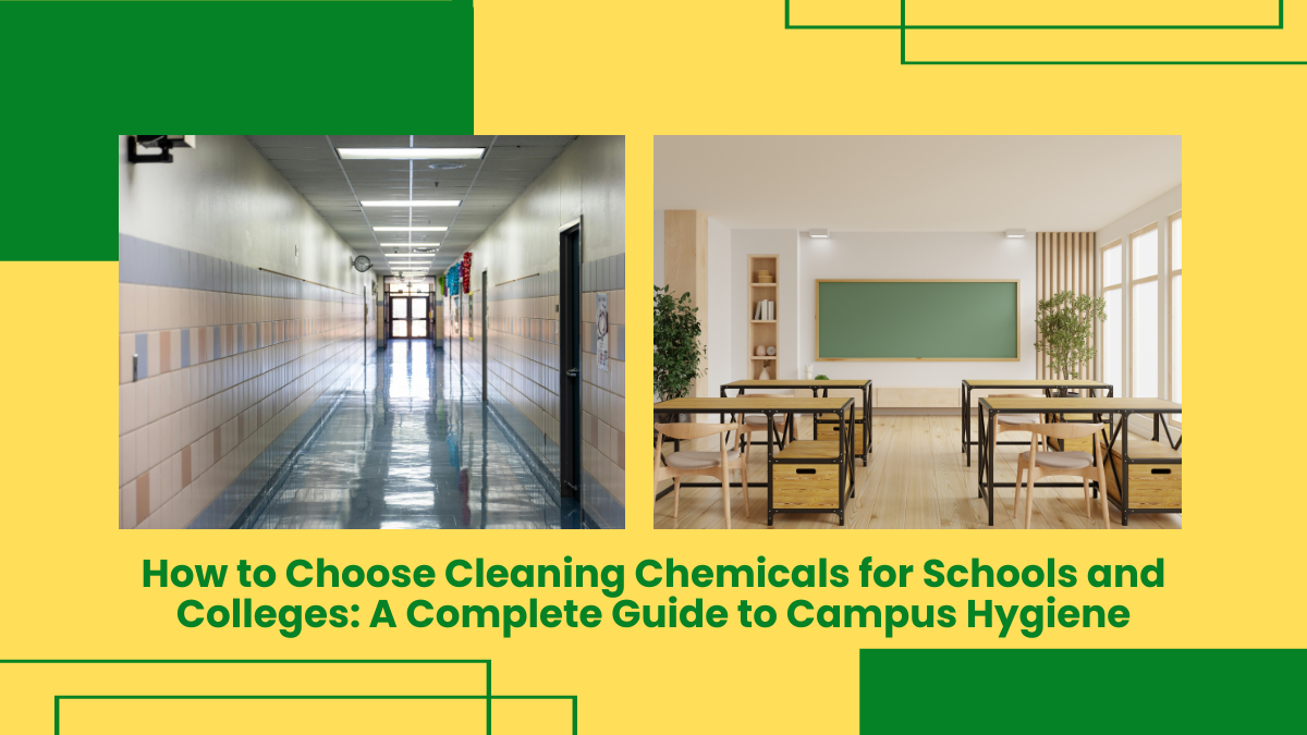 Cleaning Chemicals For Schools And Colleges