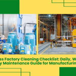 Factory Cleaning Checklist
