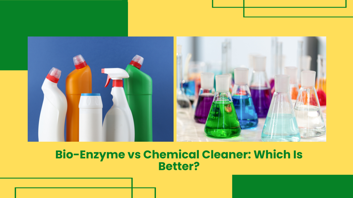 Bio-Enzyme Vs Chemical Cleaner