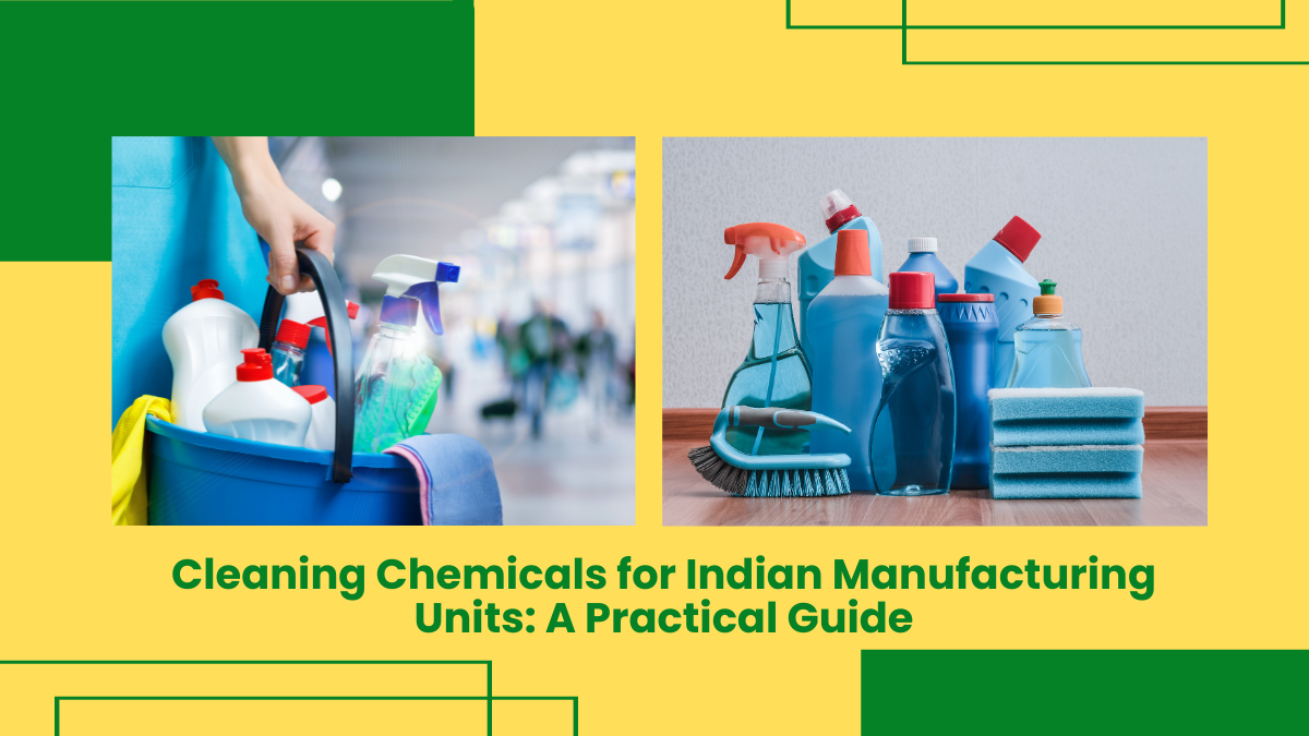 Cleaning Chemicals For Manufacturing Units